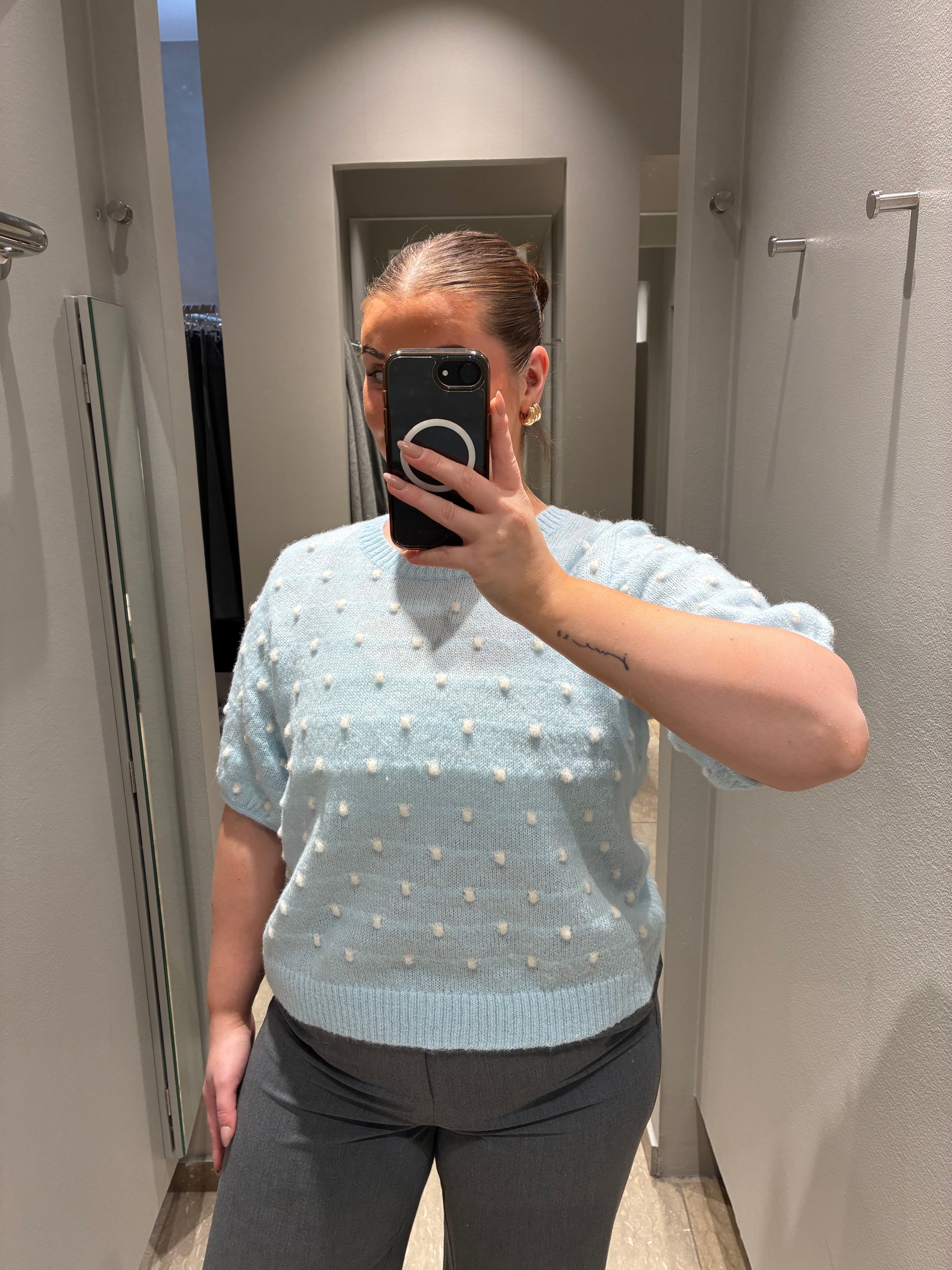 VIDOTTIE Knit Top - Nantucket Breeze